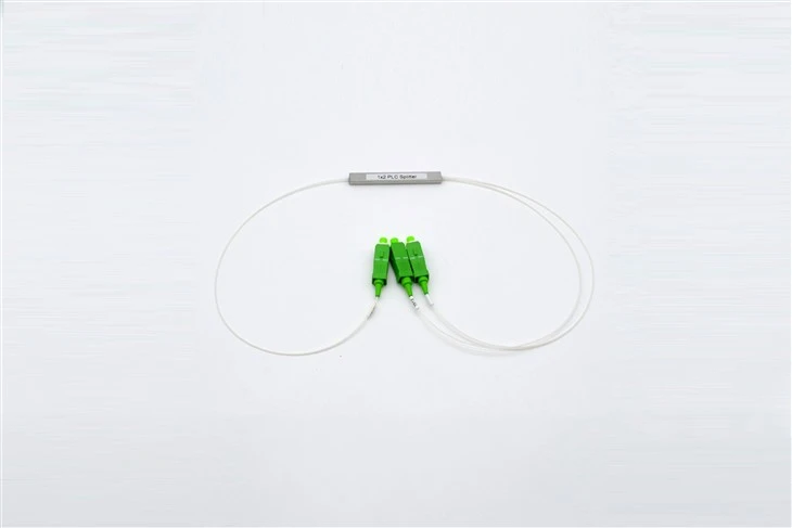 1×2 PLC Fiber Splitter, Mini Module, SC/APC