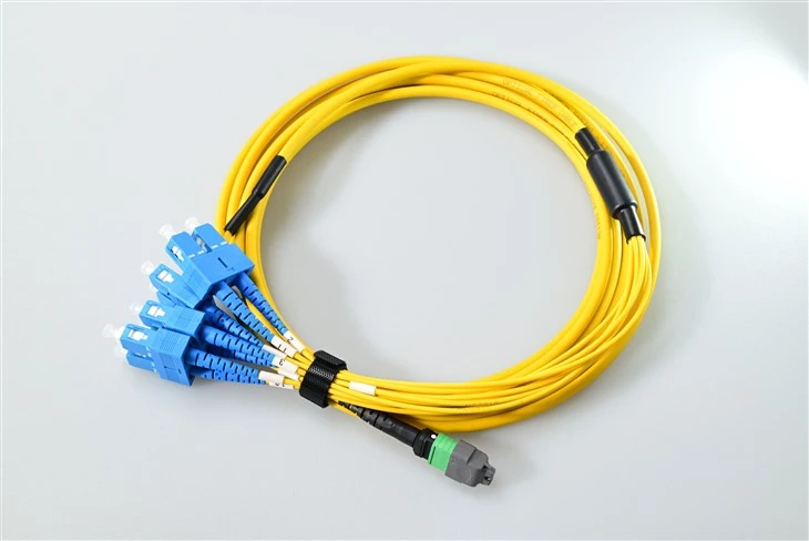 8 CORE SC para cabos de remendo de fibra MTP MPO