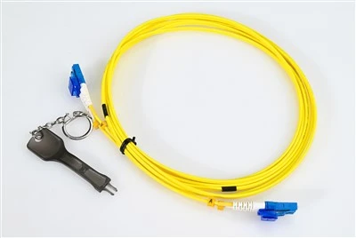 Fibra óptica Lc Upc para Lc Upc Patch Cable Duplex