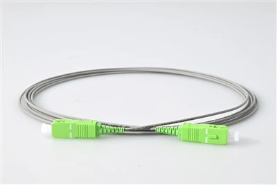 Patch Cord de Fibra Óptica SC APC SIMPLEX GREY